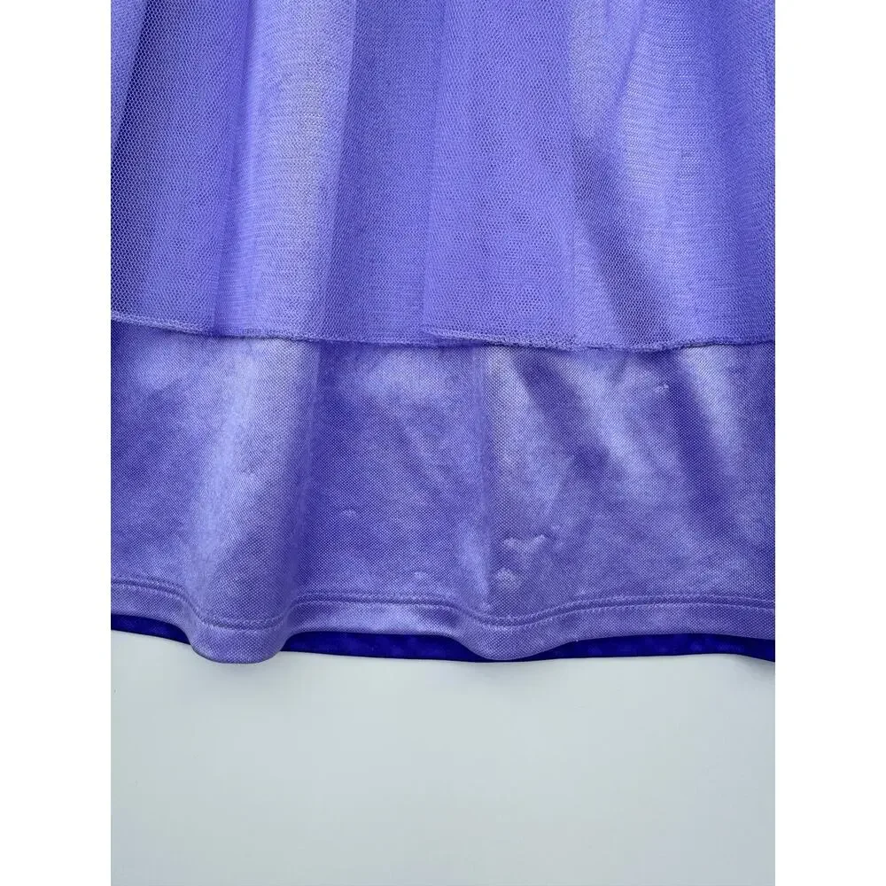 Disney Wish Asha/Star Nightgown Toddler Girls Size 5T Purple Fantasy Dress Gown